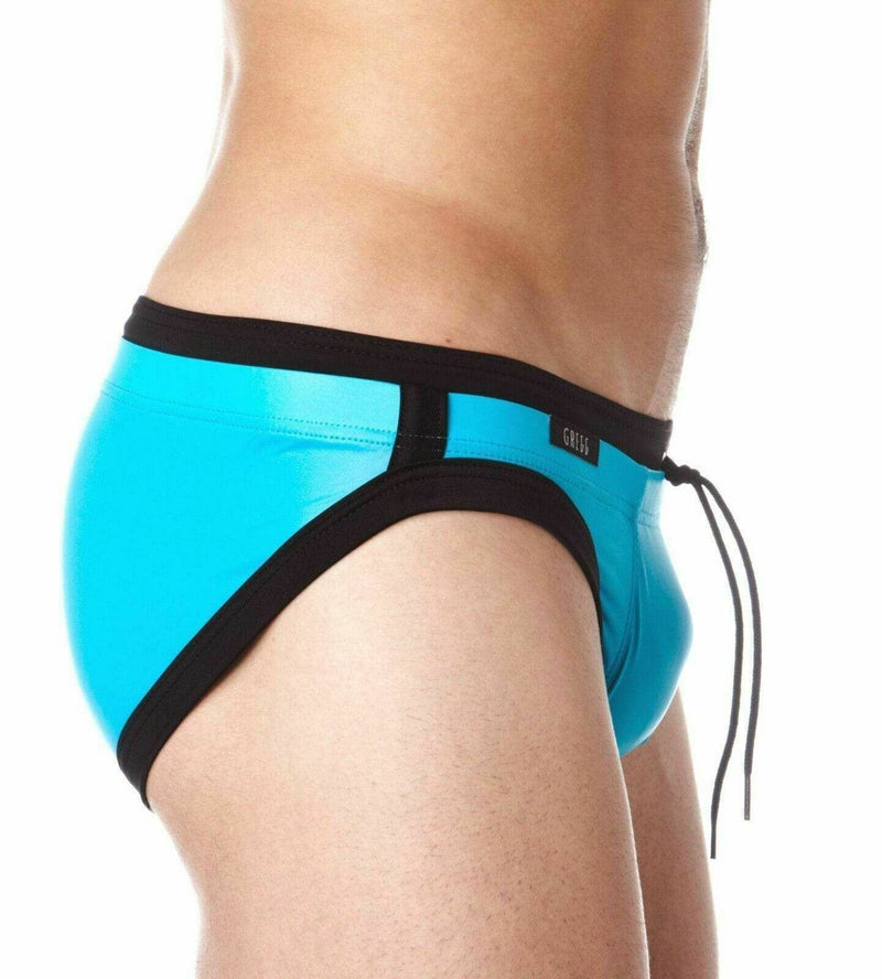 SexyMenUnderwear.com SMALL Greeg Homme Swim-Brief BoyToy Swimwear AQUA 100425 214