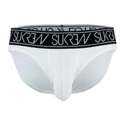 SexyMenUnderwear.com Sukrew Brief Windsor Versatile Staple Soft Cotton Briefs White 24