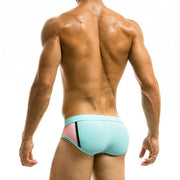 SexyMenUnderwear.com Swim-Brief Modus Vivendi Mondrian Swimwear Baby Blue S1516 70
