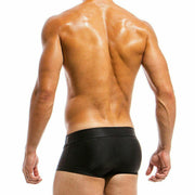 SexyMenUnderwear.com Swimwear Modus Vivendi Metallic Brand Brazil Swim-Trunks Black BS1821 36
