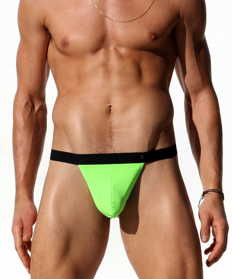 SexyMenUnderwear.com Thong RUFSKIN Vital GREEN AF Sexy Pouch Backless Thongs Matte Fabric 33