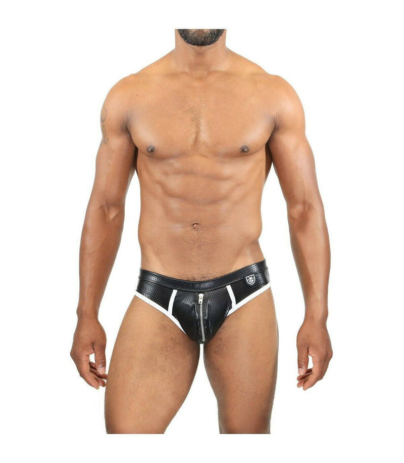 SexyMenUnderwear.com TOF PARIS Brief PILOT Empty Bottom Boxer Briefs BottomLess Mesh Easy Access 6