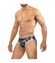 SexyMenUnderwear.com TOF PARIS Brief PILOT Empty Bottom Boxer Briefs BottomLess Mesh Easy Access 6