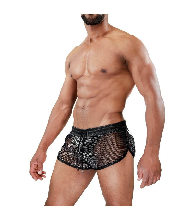 SexyMenUnderwear.com TOF PARIS Fashion Shorts Roman Gladiator-Look Lightweight Elegant Short T4