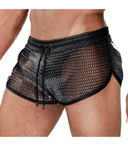 SexyMenUnderwear.com TOF PARIS Fashion Shorts Roman Gladiator-Look Lightweight Elegant Short T4