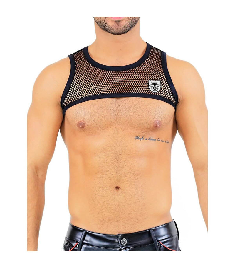 SexyMenUnderwear.com TOF PARIS Harness Spartacus Harnais Classic And Elegant Garment Black 24