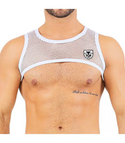 SexyMenUnderwear.com TOF PARIS Harness Spartacus Harnais Classic And Elegant Garment White 24