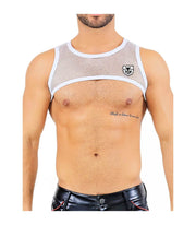 SexyMenUnderwear.com TOF PARIS Harness Spartacus Harnais Classic And Elegant Garment White 24