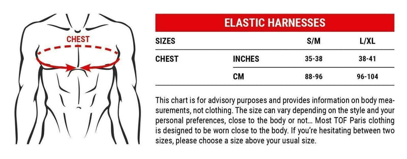 SexyMenUnderwear.com TOF PARIS LEATHERETTE HARNESS SPARTACUS GOGO LIGHT BLACK T1