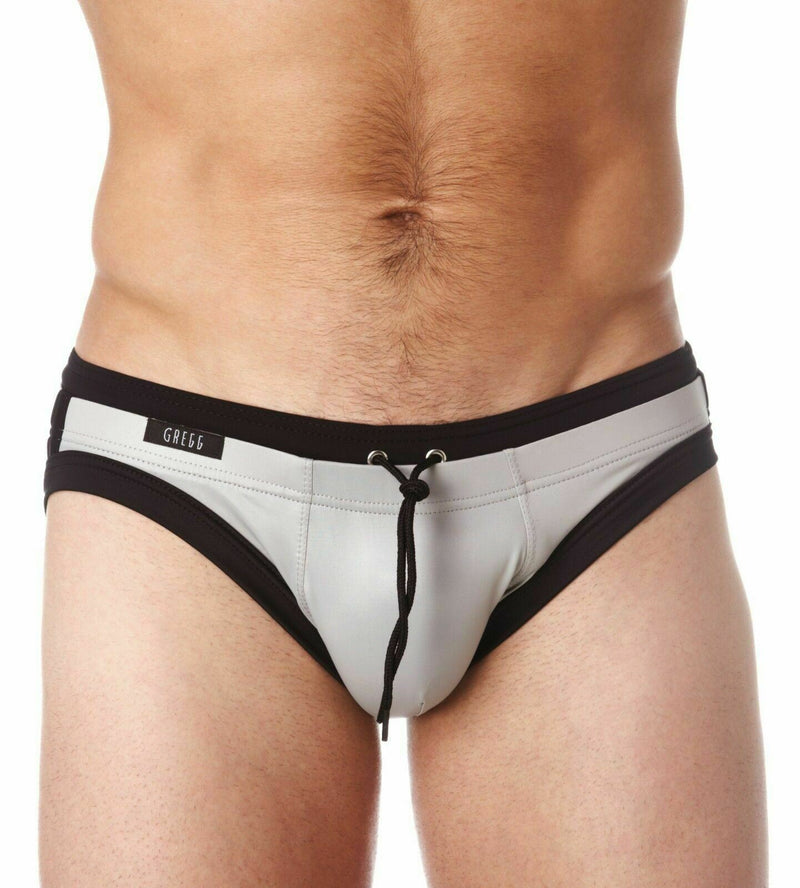 SexyMenUnderwear.com XS Greeg Homme Swim-Brief BoyToy Sexy Swimwear PEWTER 100425 214