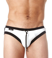 SexyMenUnderwear.com XS Greeg Homme Swim-Brief BoyToy Swimwear WHITE 100425 214