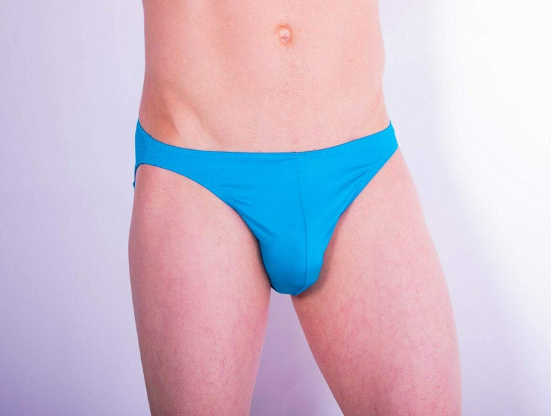 Swimwear SKINZ Swimwear Unlined Teal Swim Brief  9452 MEDIUM 3 - SexyMenUnderwear.com