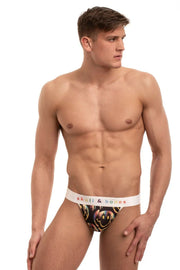 SKULL & BONES Happy Face Thong Dripping Smiley Thongs 24