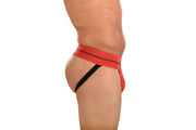 SKULL & BONES Jock RIB Performance Jockstrap Double Layer Contour Pouch Red 18