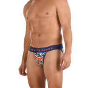 SKULL & BONES Mosaic Skulls Jockstrap 2-Layer Gusset Ultimate Comfort Jock 20