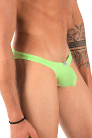 SMU Colorama Sheer Mini Bikini Brief Lime 120603 4
