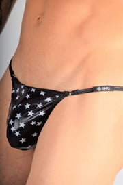 SMU Patriot O-Ring Disco String Black 26