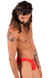 SMU Sexy Men Underwear  Colors Mini Sheer Brief Red 60003 14