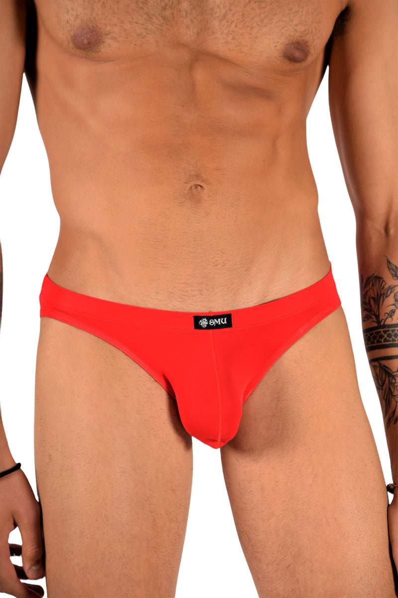 SMU Sexy Men Underwear  Colors Mini Sheer Brief Red 60003 14