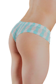 SMU Sheer Tanning Mini Brazilian cut Boxer Brief Aqua 9900 25
