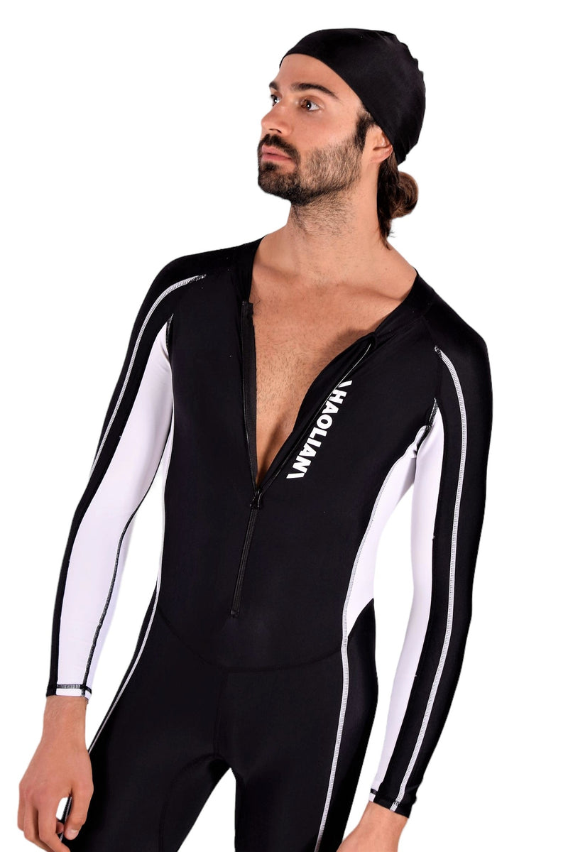 SMU Singlet Competition Swimwear Diving Wetsuit One Piece Black 2