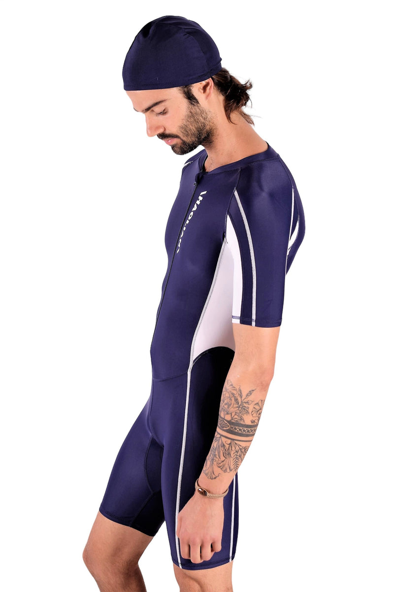 SMU Singlet Competition Swimwear Diving Wetsuit  One Piece Navy 2