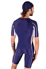 SMU Singlet Competition Swimwear Diving Wetsuit  One Piece Navy 2