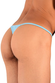 SMU Slippery Wet Tanning String Thong Aqua 105604 32