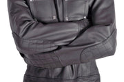 SMU Straight jacket Triple A Selected Leather Black 0B