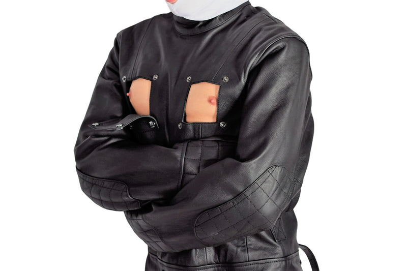 SMU Straight jacket Triple A Selected Leather Black 0B