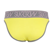 SUKREW Briefs Classic Large Cupping Pouch Cotton Brief Ice Lemon