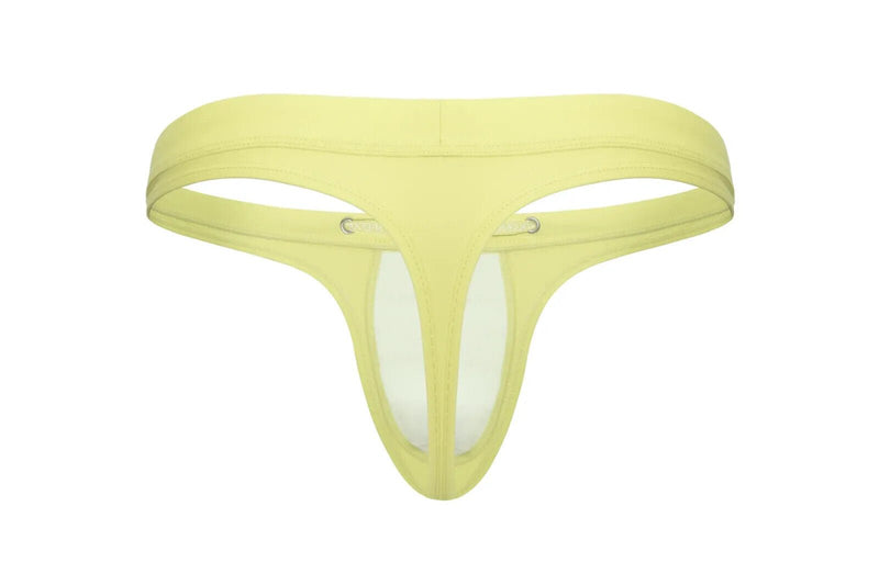 SUKREW Low - Rise Swim Thong Torrent Round Contour Pouch Lemon Sorbet 332