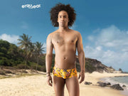 Swim Trunks ErgoWear FEEL Sleek & Stretchy Swimwear Yellow 1225 62