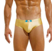 Swimwear Modus Vivendi Gordian Knot Classic Swim Briefs Shiny Gold CS2212 66