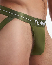 TEAMM8 ICON Jock Ultra Comfortable Quick-Dry Jockstrap Olive Green 22