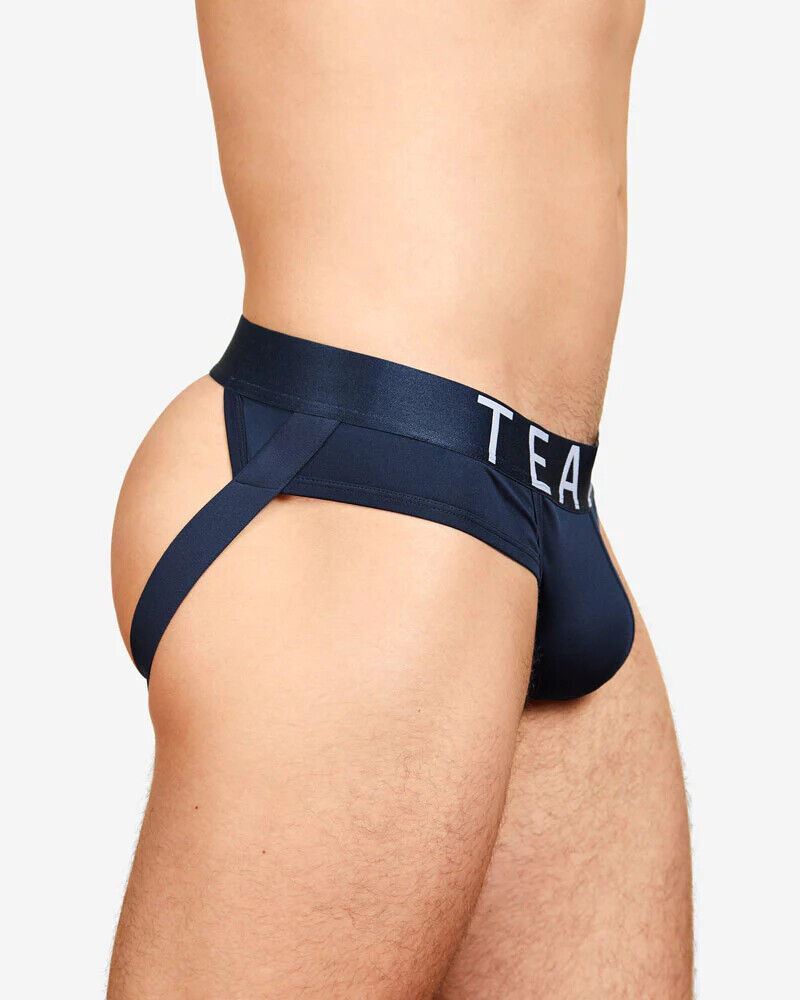TEAMM8 PRIDE Jockstrap Spartacus Low-Rise Quick Dry Jock Midnight Navy 16