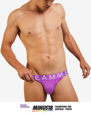 TEAMM8 Spartacus Briefs Super Quick-Dry Brief Pride Purple 13