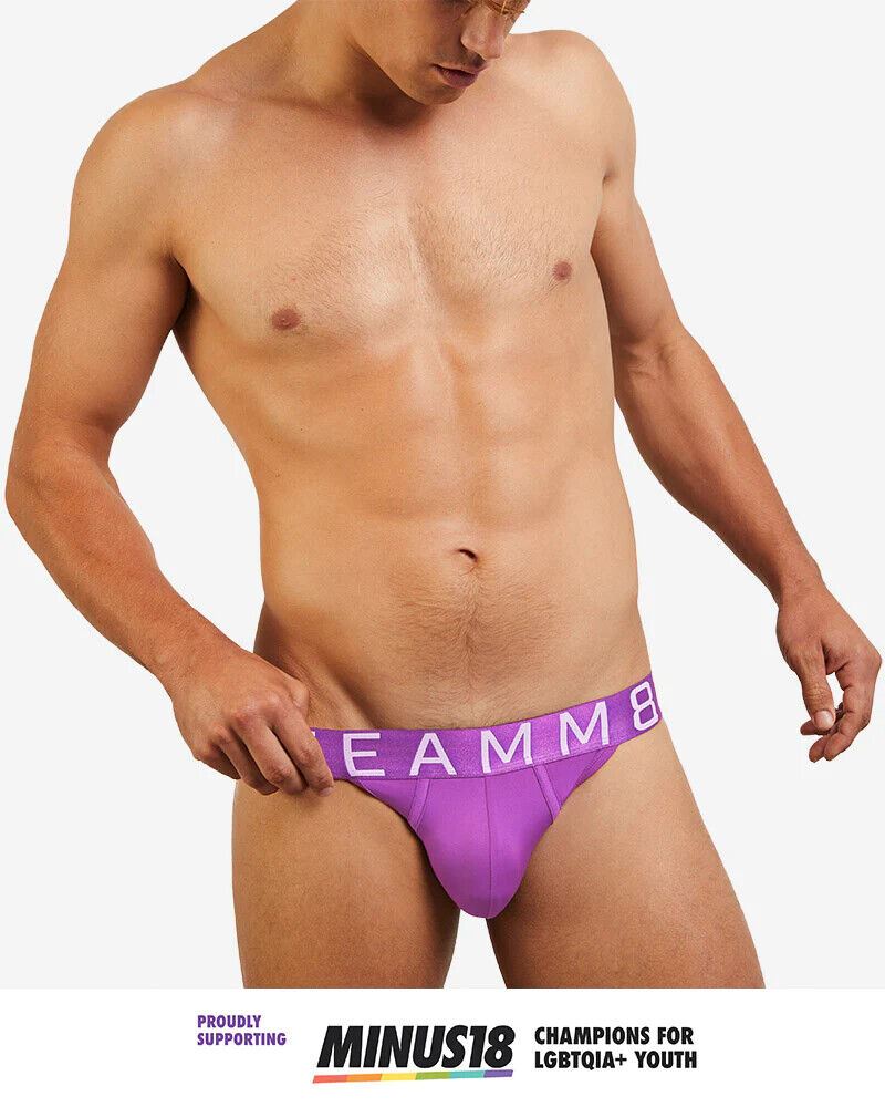 TEAMM8 Spartacus Briefs Super Quick-Dry Brief Pride Purple 13