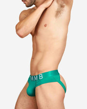 TEAMM8 Spartacus Jockstrap Low-Rise Quick Dry Jock Blue Grass Green 10