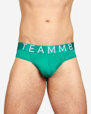 TEAMM8 Spartacus Jockstrap Low-Rise Quick Dry Jock Blue Grass Green 10