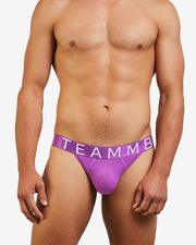 TEAMM8 Spartacus Pride Thong Low Rise Quick-Dry Thongs Purple 17