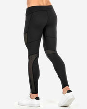 TEAMM8 Stetch Legging AXIS Mesh Tight Laser Cut Panel Breathable Workout Pants 2