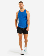 TEAMM8 Tank Advantage Mesh Blue high Performance Workout Tanktop Royal Blue 12