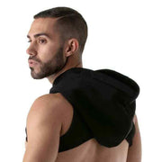 TOF PARIS Harness Hoodies Soft Deep Zip Pocket Cotton Jersey Shirt Black 86