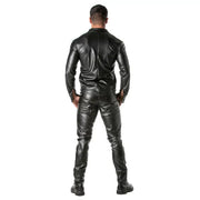 TOF PARIS Kinky Long Sleeves Shirt High Quality Leather - Look Stylish Shirt 47A2