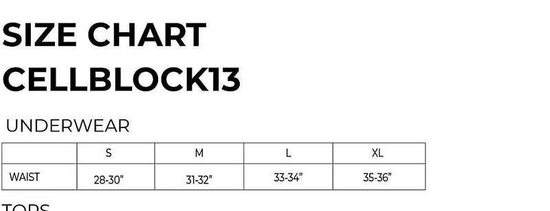 XL - Thongs VAUX VX4 Thong By Cellblock 13 Zebra Pink