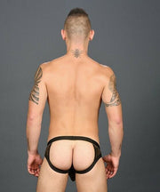 XS Andrew Christian Jock Massive Python Jockstrap Golden Snake Skin 91094 17